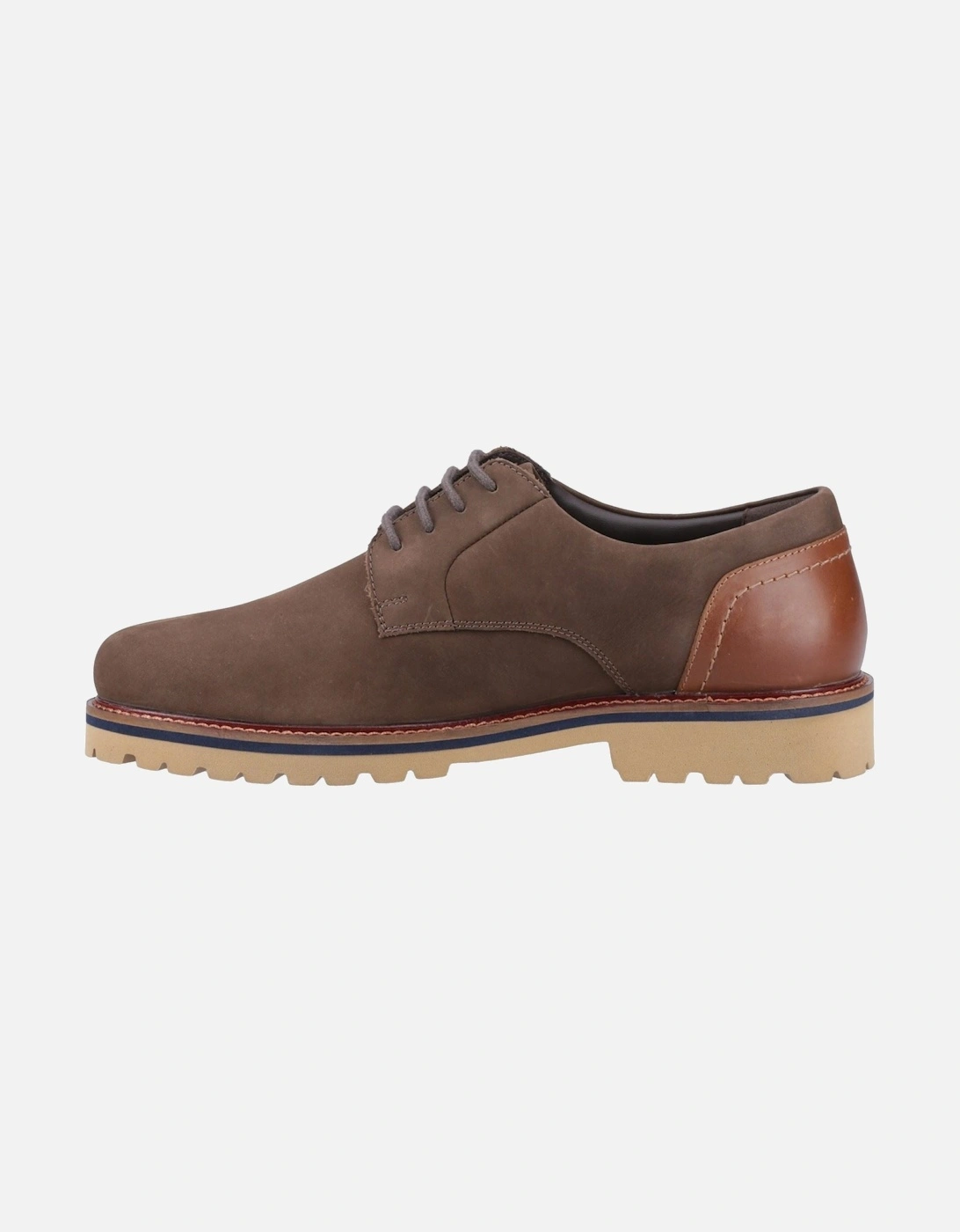 Marcus Nubuck Men's Brown Lace-Up Shoes