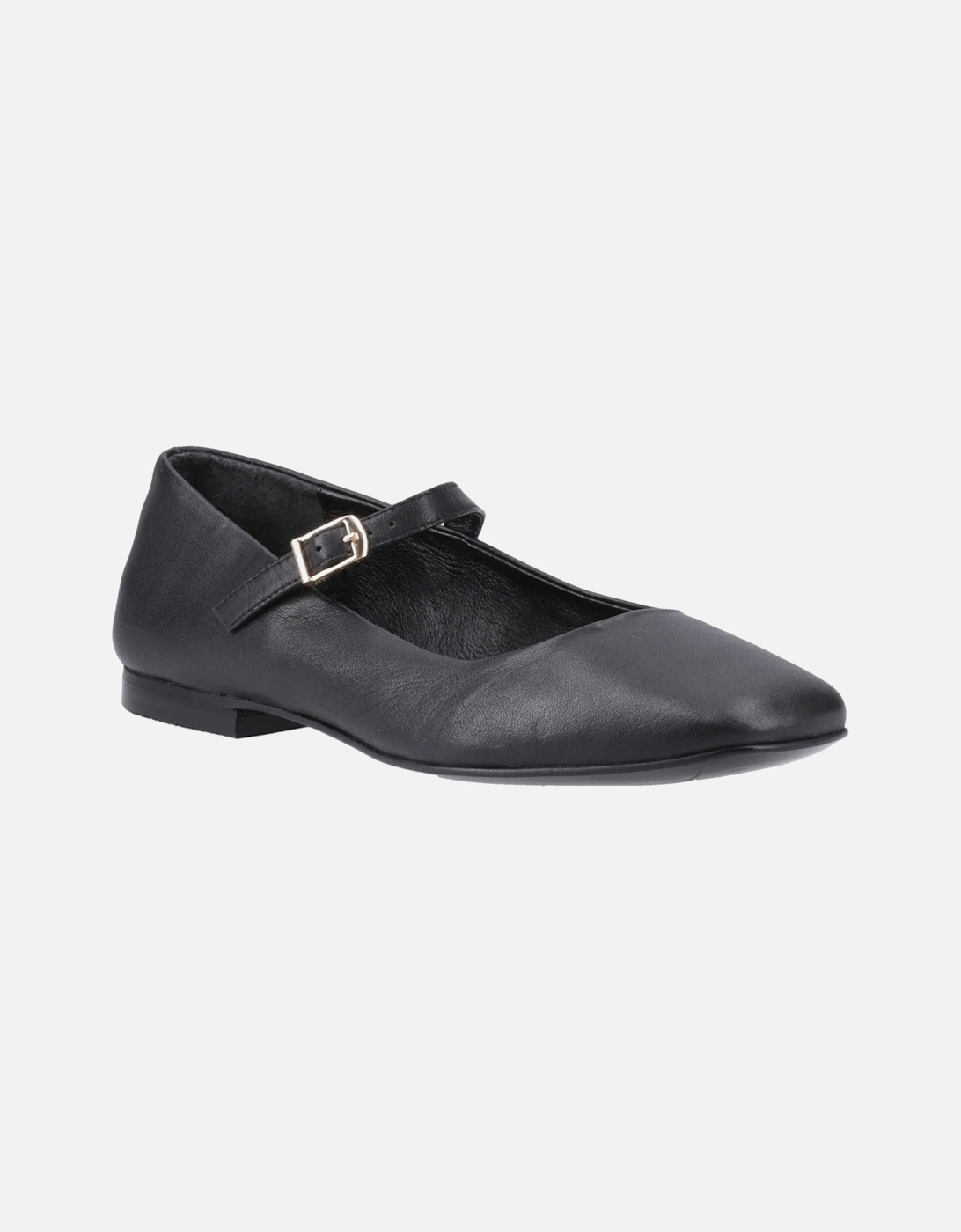 Hush Puppies Women's Black Pasha Leather Leather Shoes - Size 7
