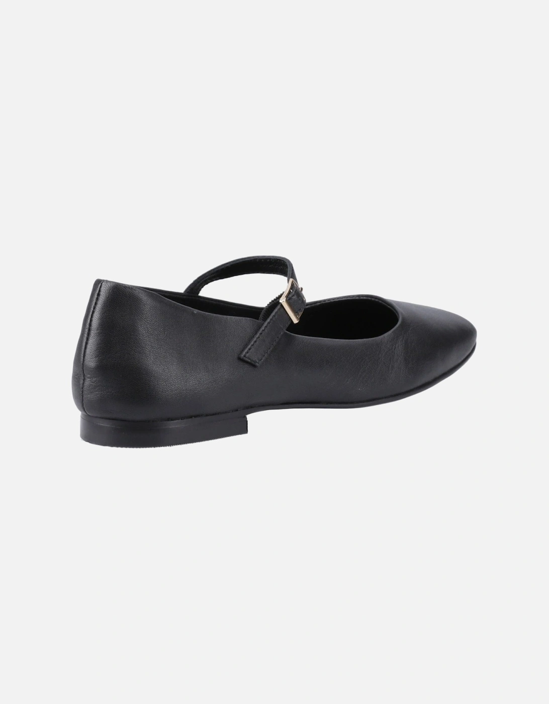 Pasha Leather Women's Black Leather Shoes
