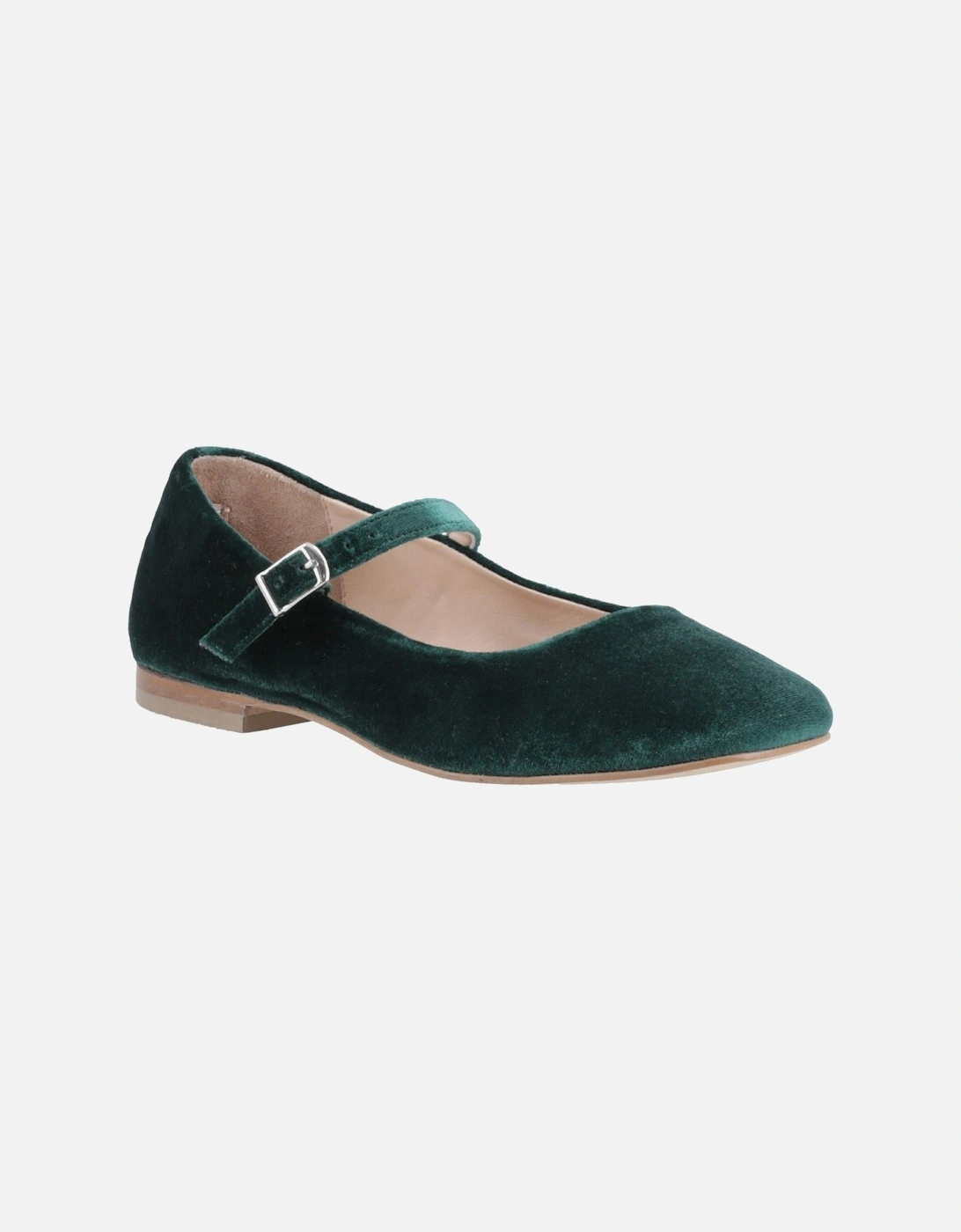 Hush Puppies Women's Green Pasha Velvet Jade Shoes - Size 4