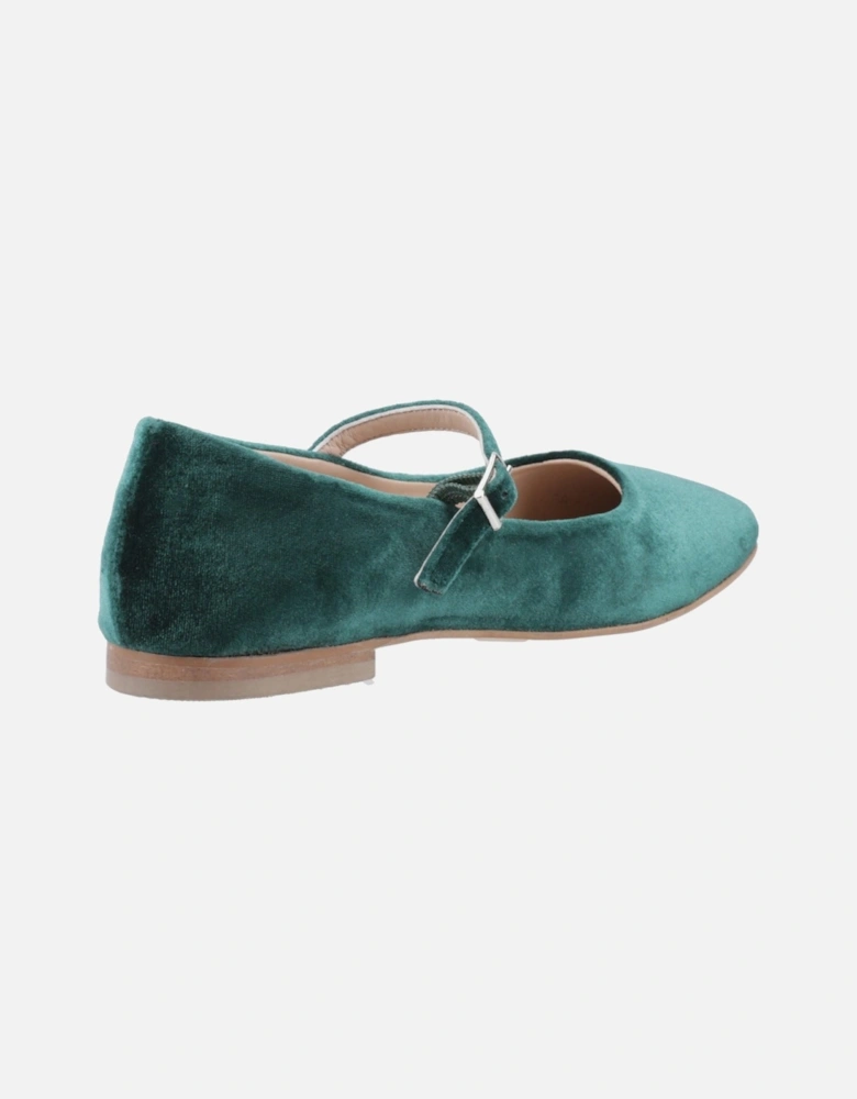 Pasha Velvet Women's Jade Shoes