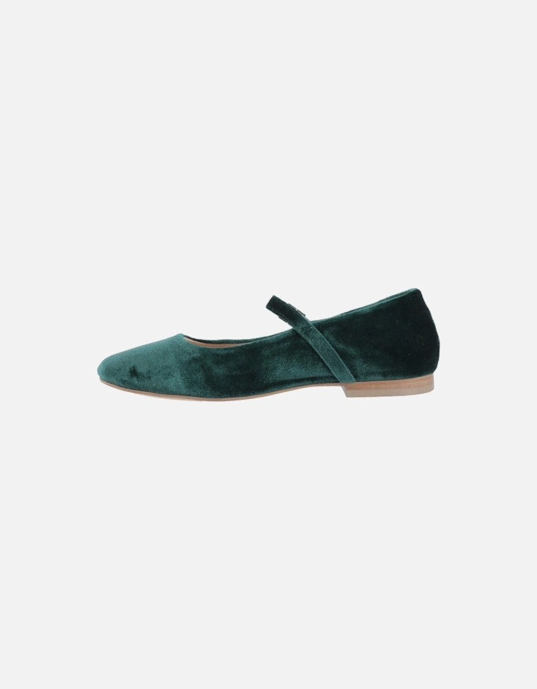 Pasha Velvet Women's Jade Shoes