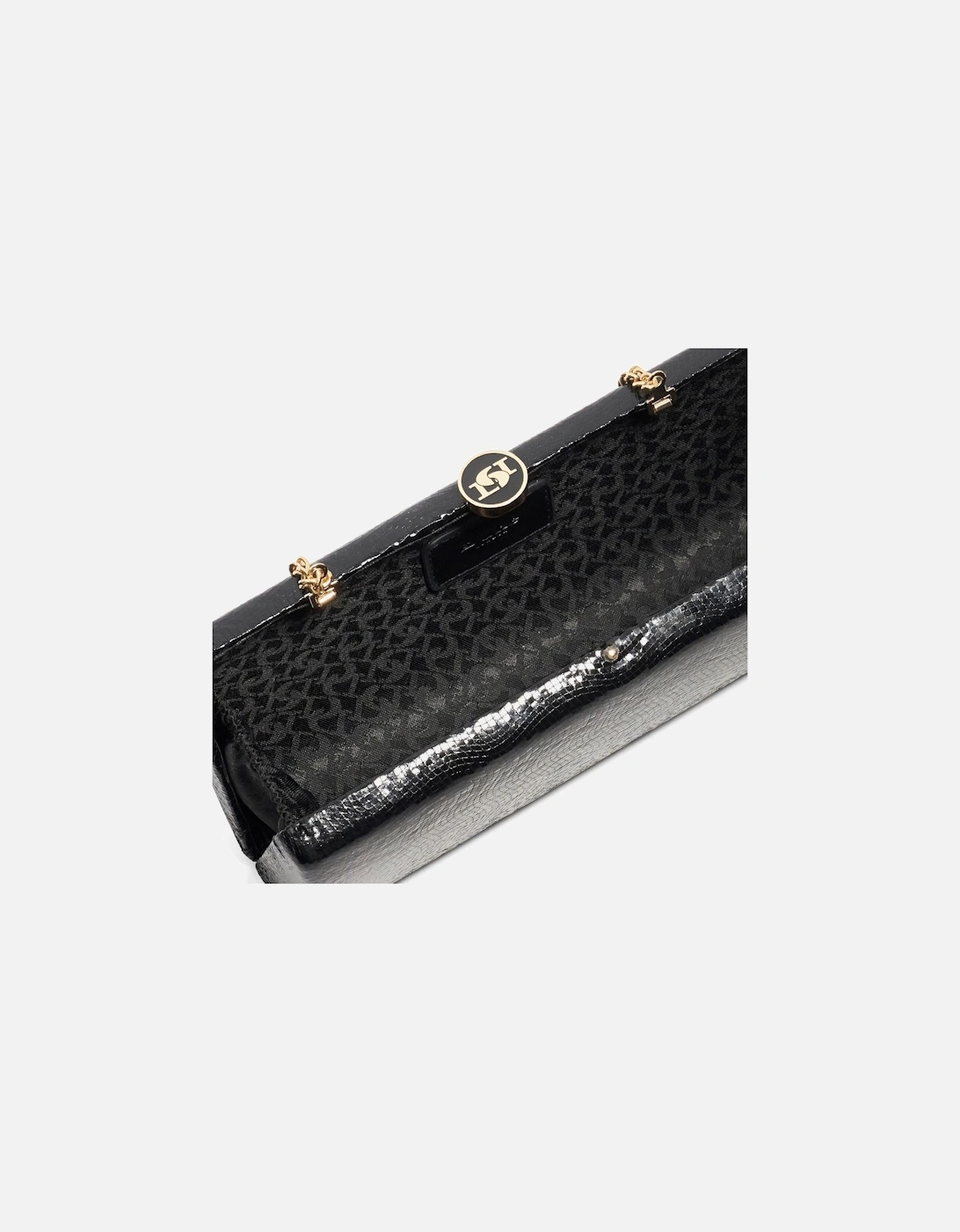 Dune Belinda Women's Black Clutch Bag