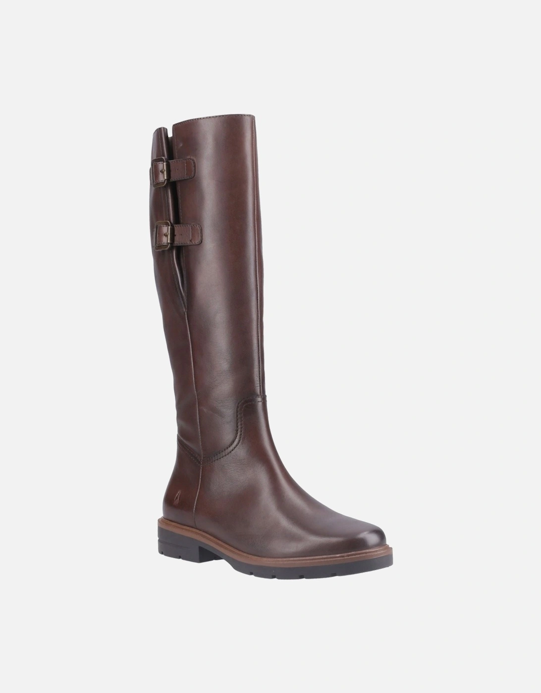 Tallulah Leather Women's Brown Boots, 6 of 5