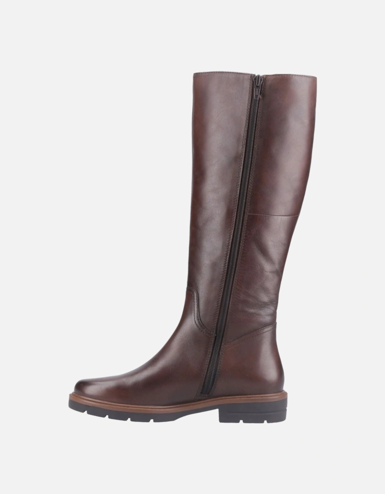 Tallulah Leather Women's Brown Boots