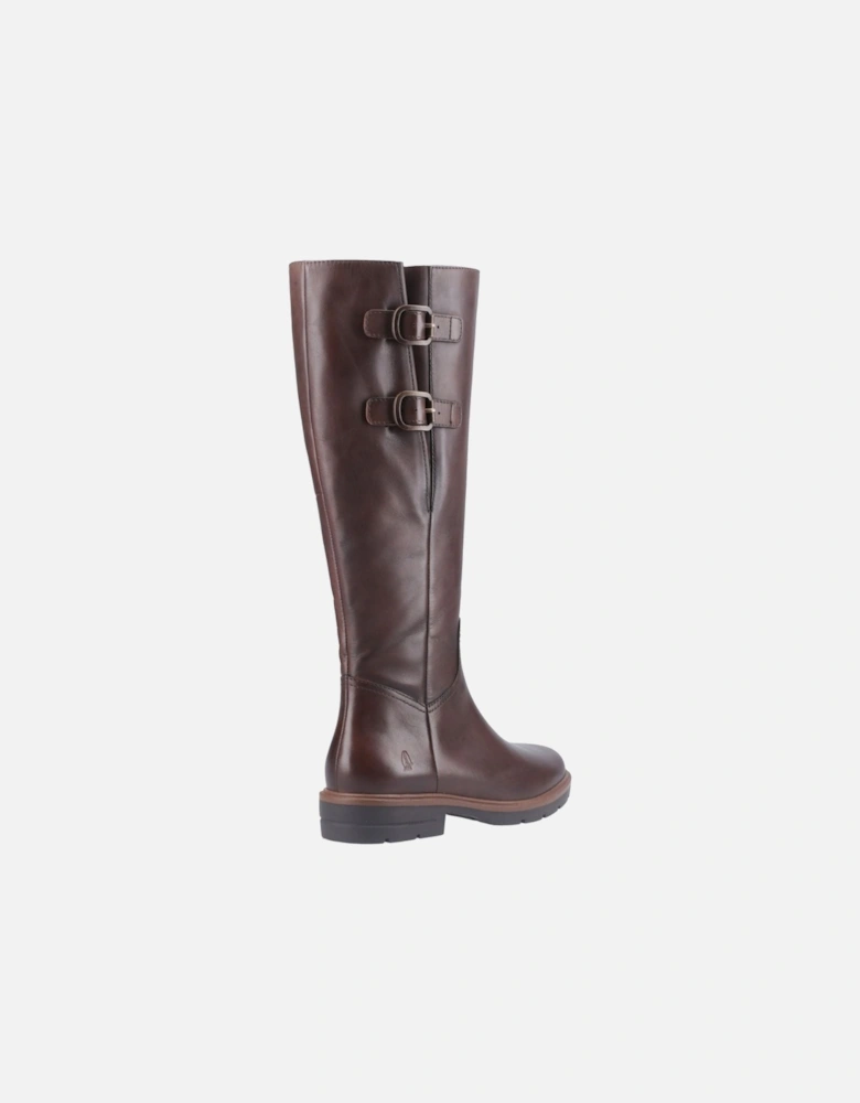 Tallulah Leather Women's Brown Boots