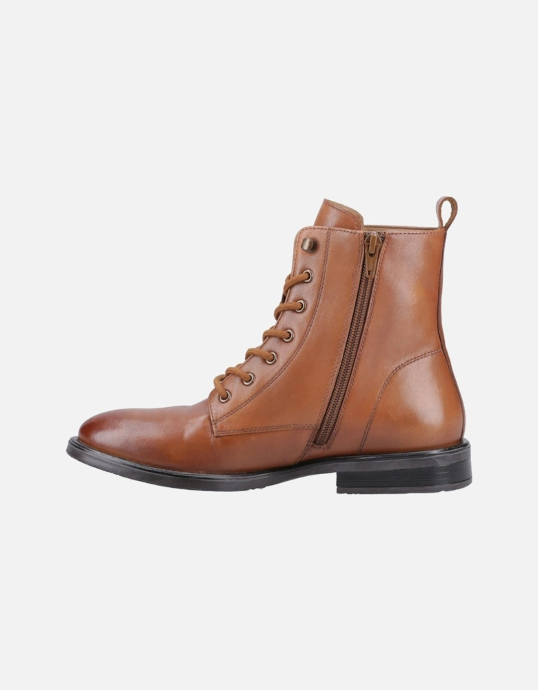 Valentina Leather Women's Tan Boots