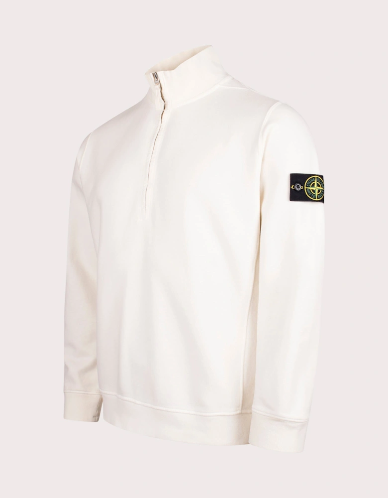 Organic Cotton Quarter Zip Sweatshirt
