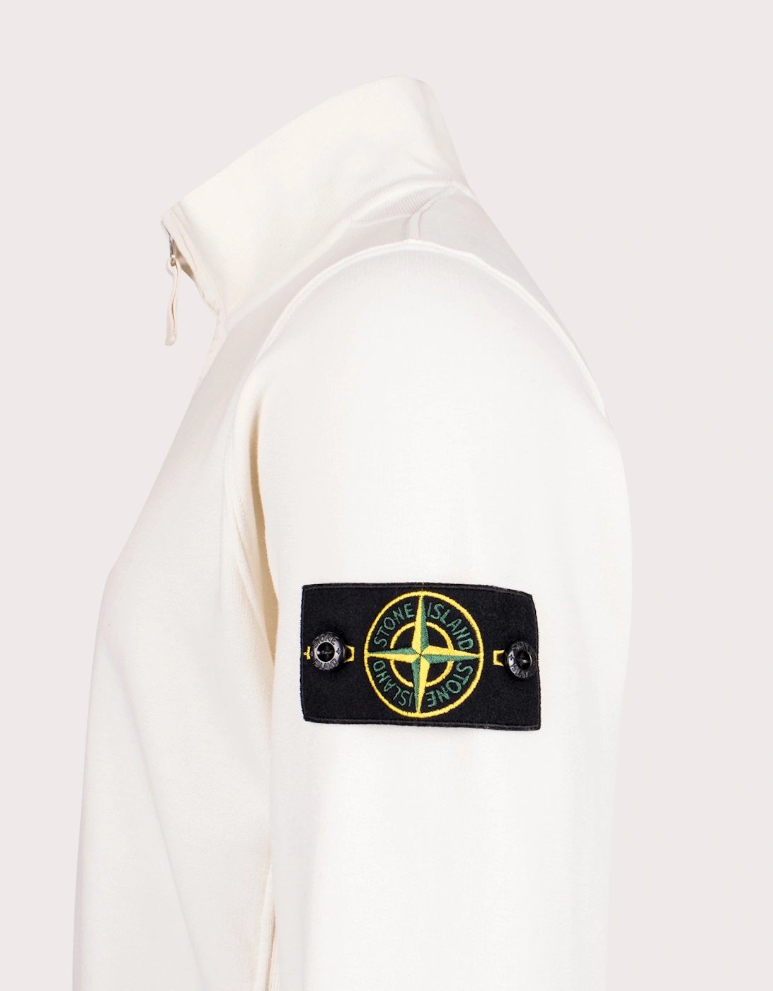 Organic Cotton Quarter Zip Sweatshirt
