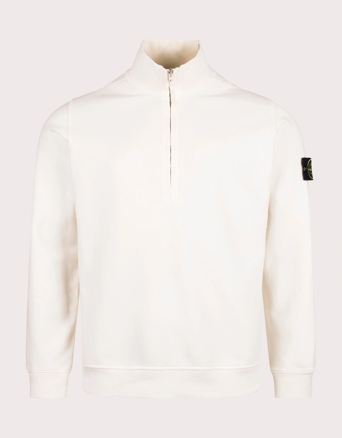 Organic Cotton Quarter Zip Sweatshirt