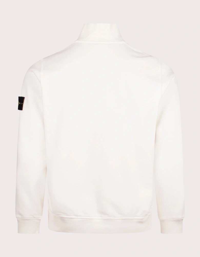 Organic Cotton Quarter Zip Sweatshirt