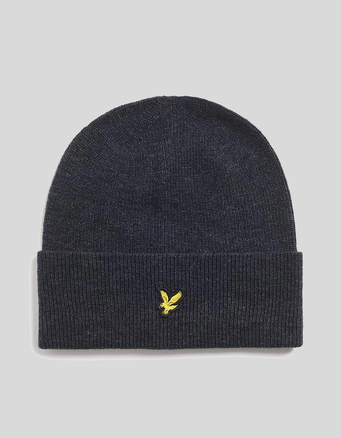 Lyle And Scott Men's Lambswool Blend Beanie - Navy - Size: 1SZ