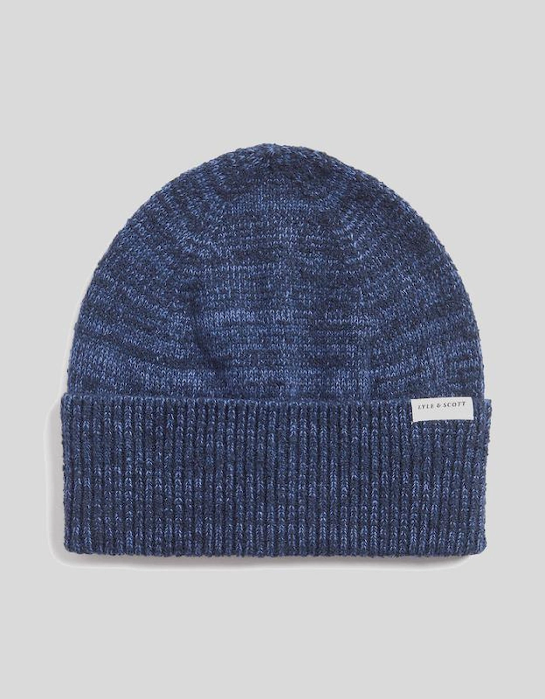 Lyle And Scott Men's Navy Multi Marl Beanie  1Sz