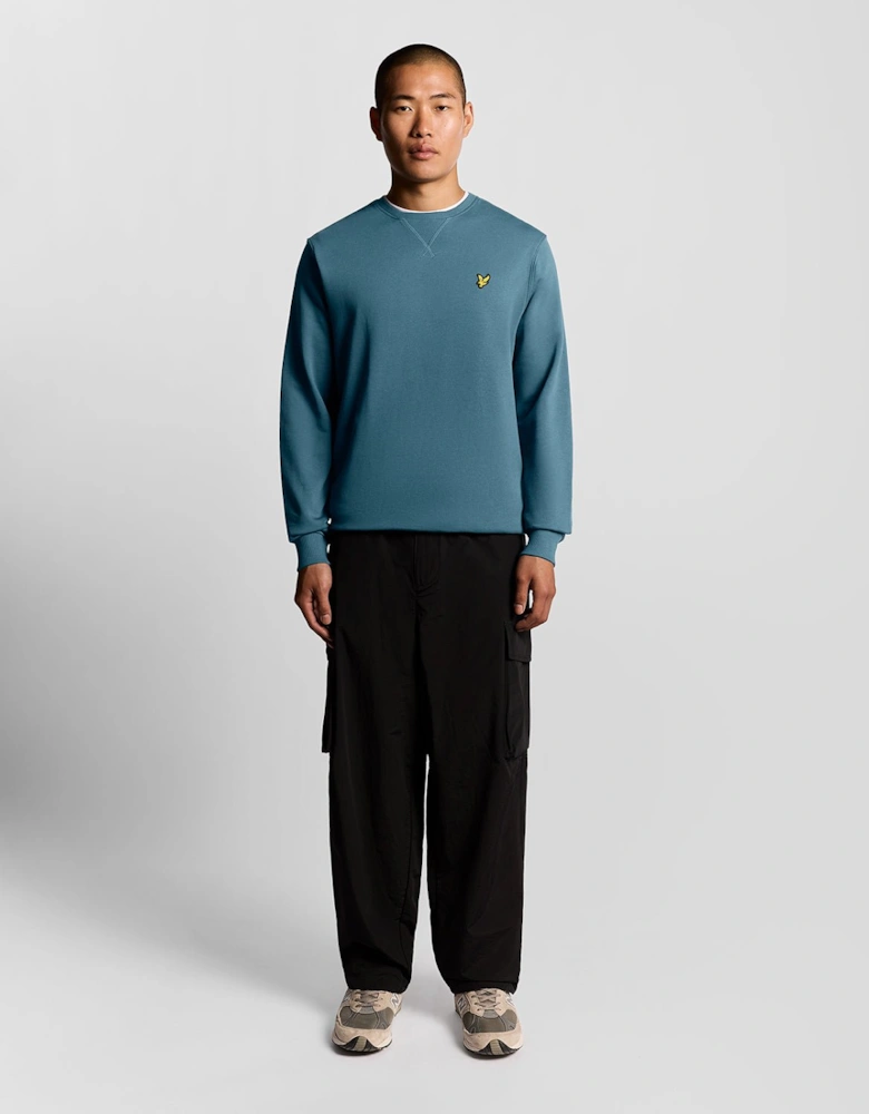 Cotton Crew Neck Sweatshirt