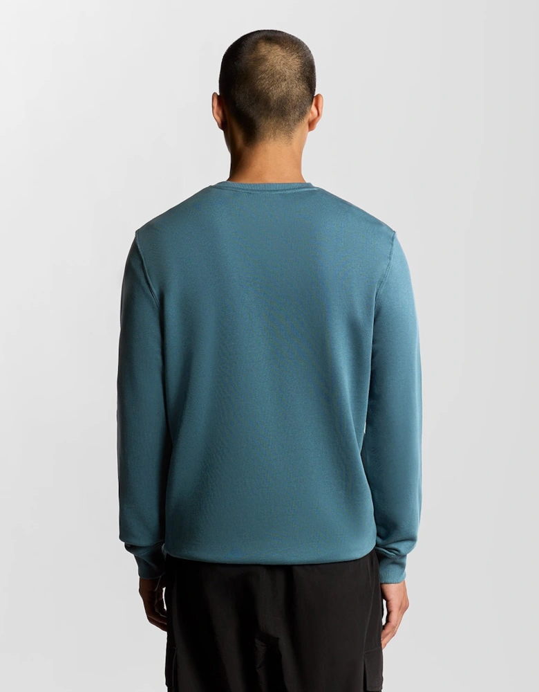 Cotton Crew Neck Sweatshirt