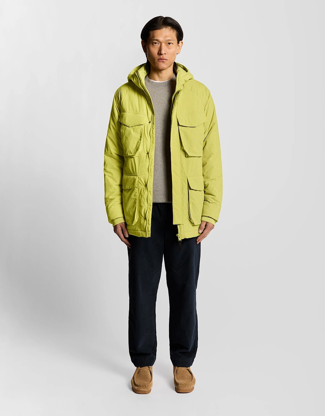 Military Inspired Insulated Parka