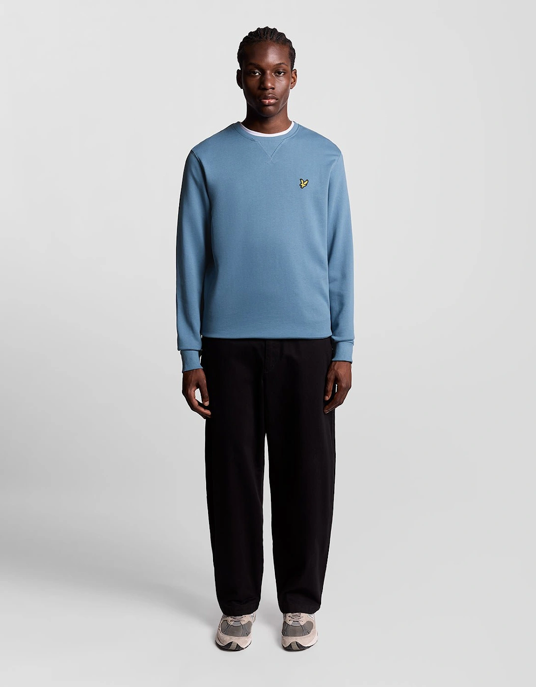 Cotton Crew Neck Sweatshirt