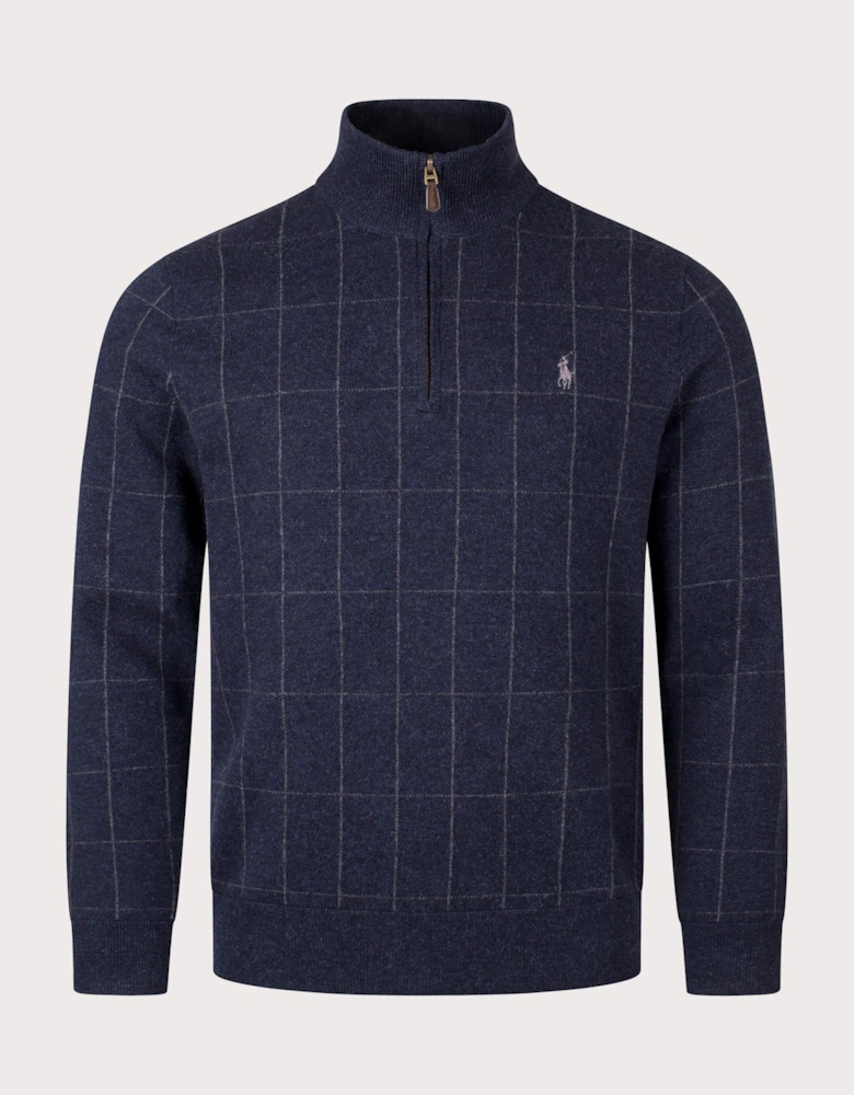 Polo Quarter Zip Sweatshirt