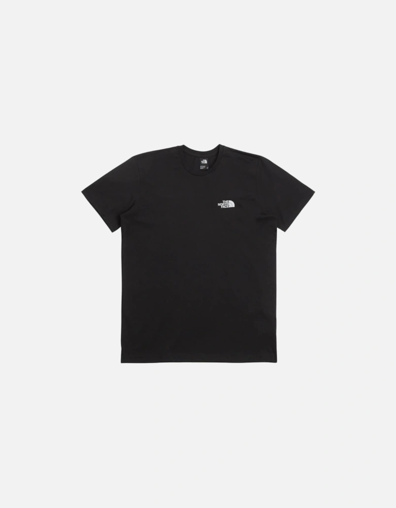 S/S Half Dome Photo Tee - TNF Black