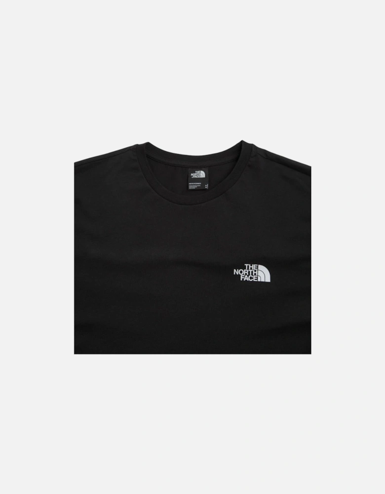 S/S Half Dome Photo Tee - TNF Black
