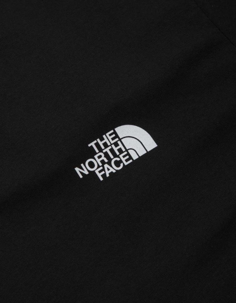 S/S Half Dome Photo Tee - TNF Black