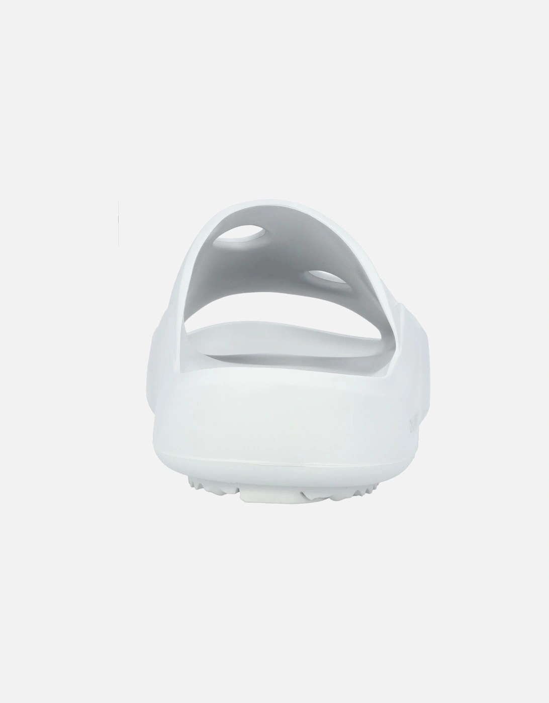 Cut-Out Light Grey Sliders with Chunky Sole