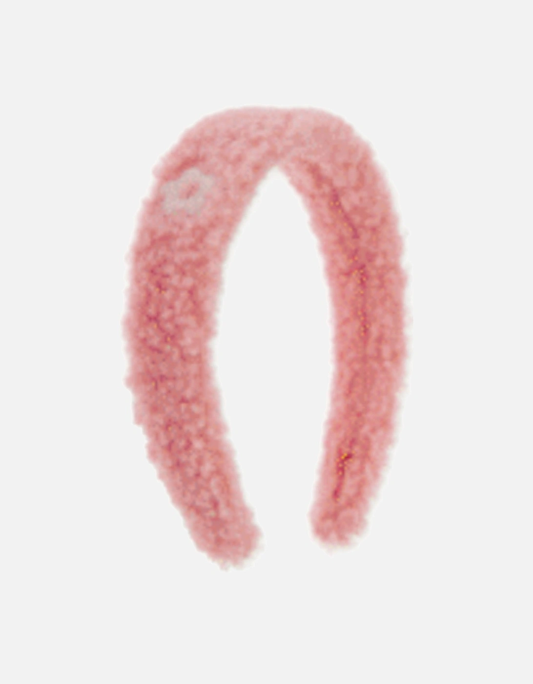 Girls Pink Boucle Hairband, 2 of 1