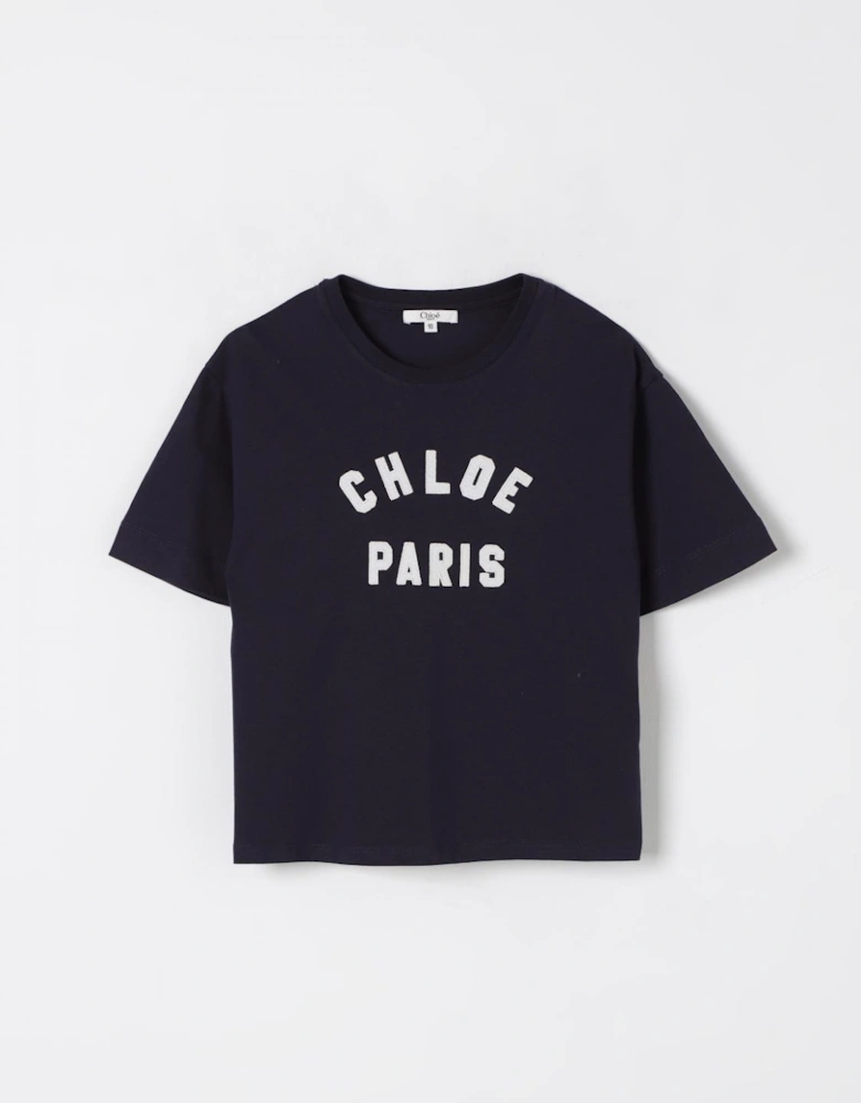 Chlo Paris Cropped Tee