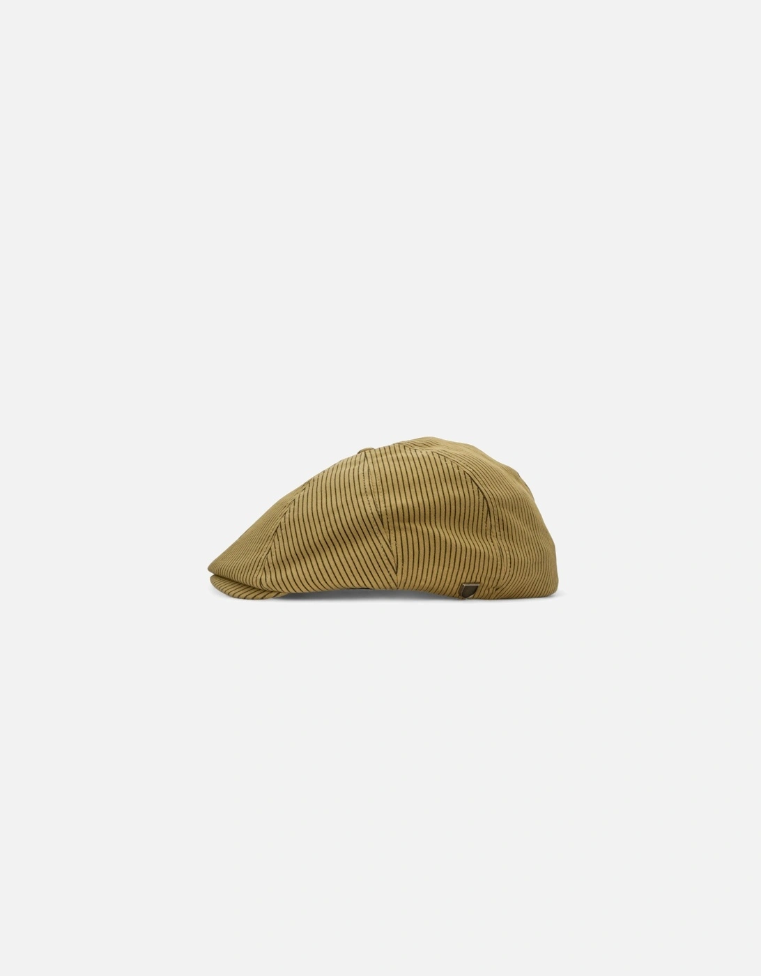 Brood Newsboy Hat - Dark Tan/Black Hickory Stripe, 5 of 4