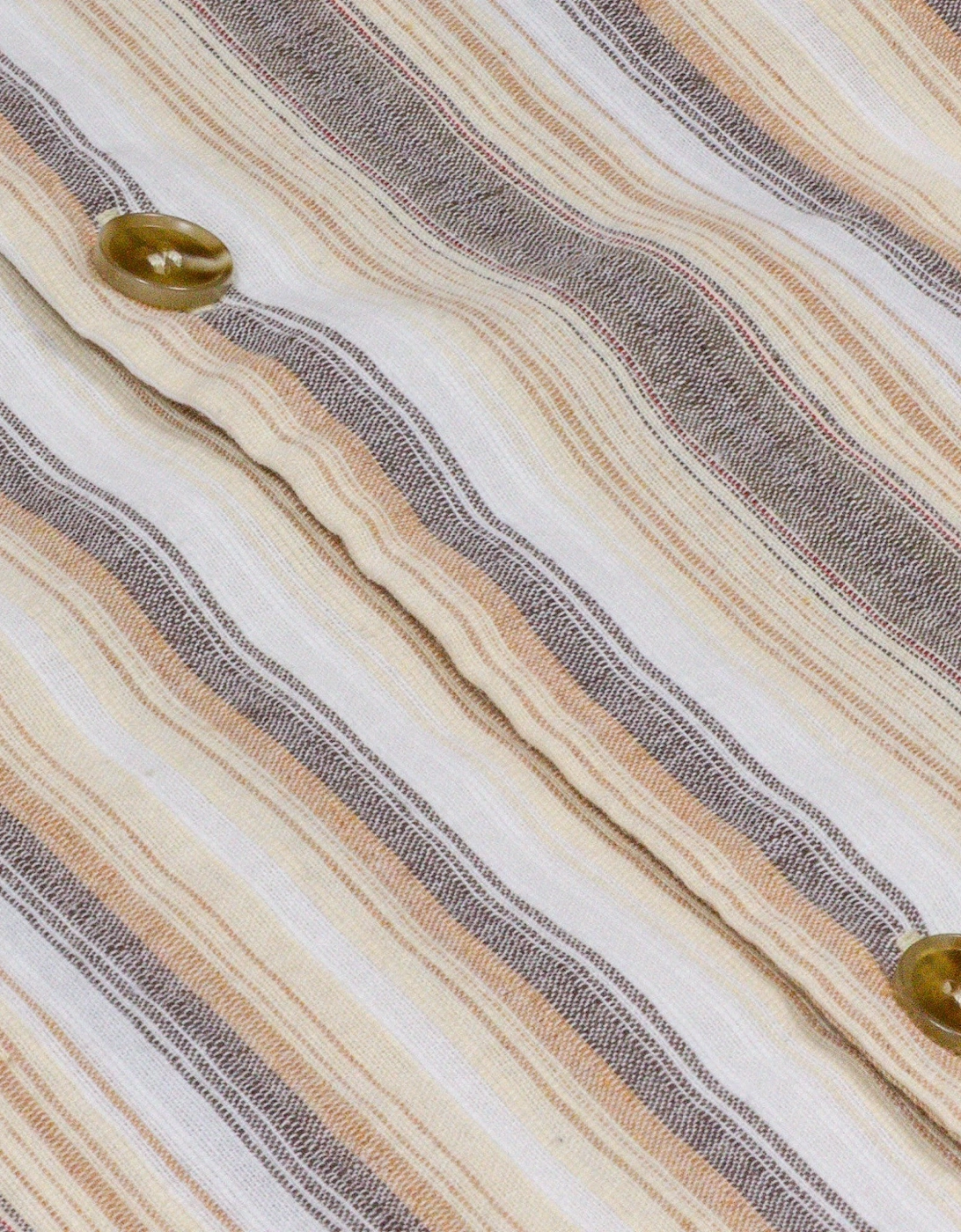 Vacation Stripe Shirt - Tobacco