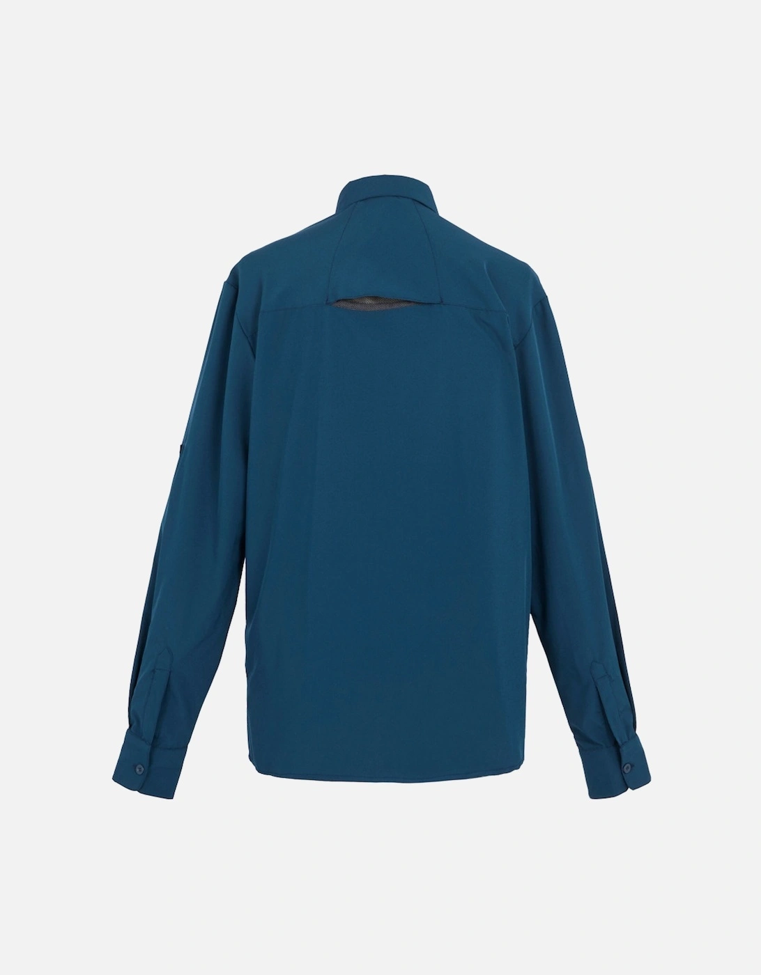 Mens Travel Packaway Long Sleeve Shirt