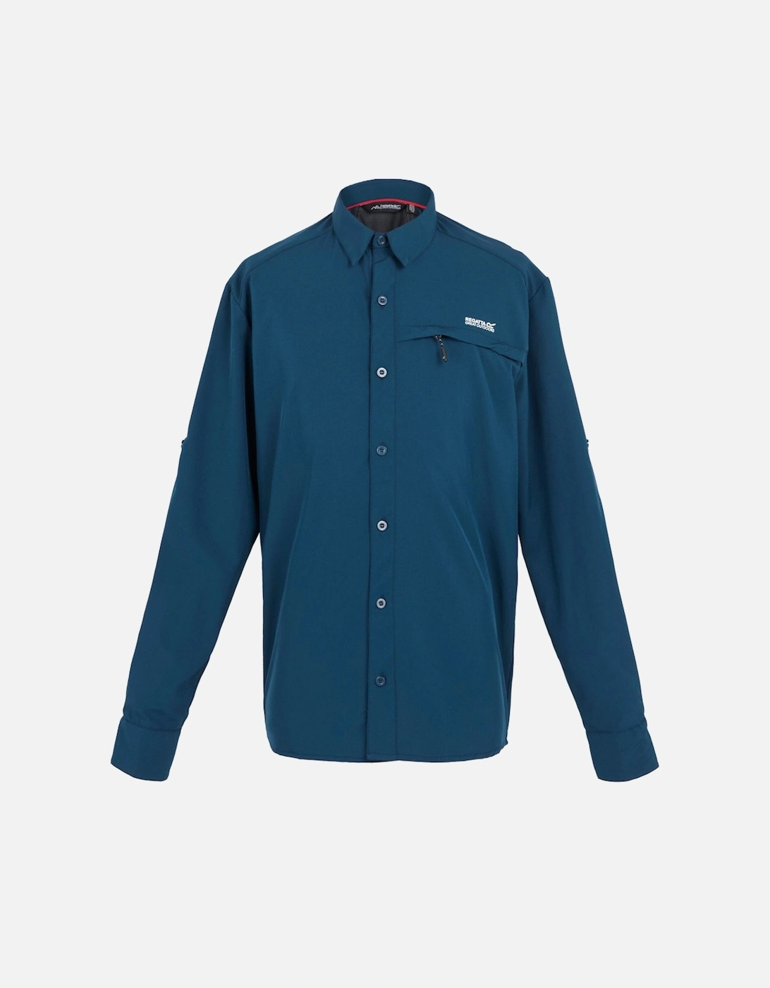 Mens Travel Packaway Long Sleeve Shirt