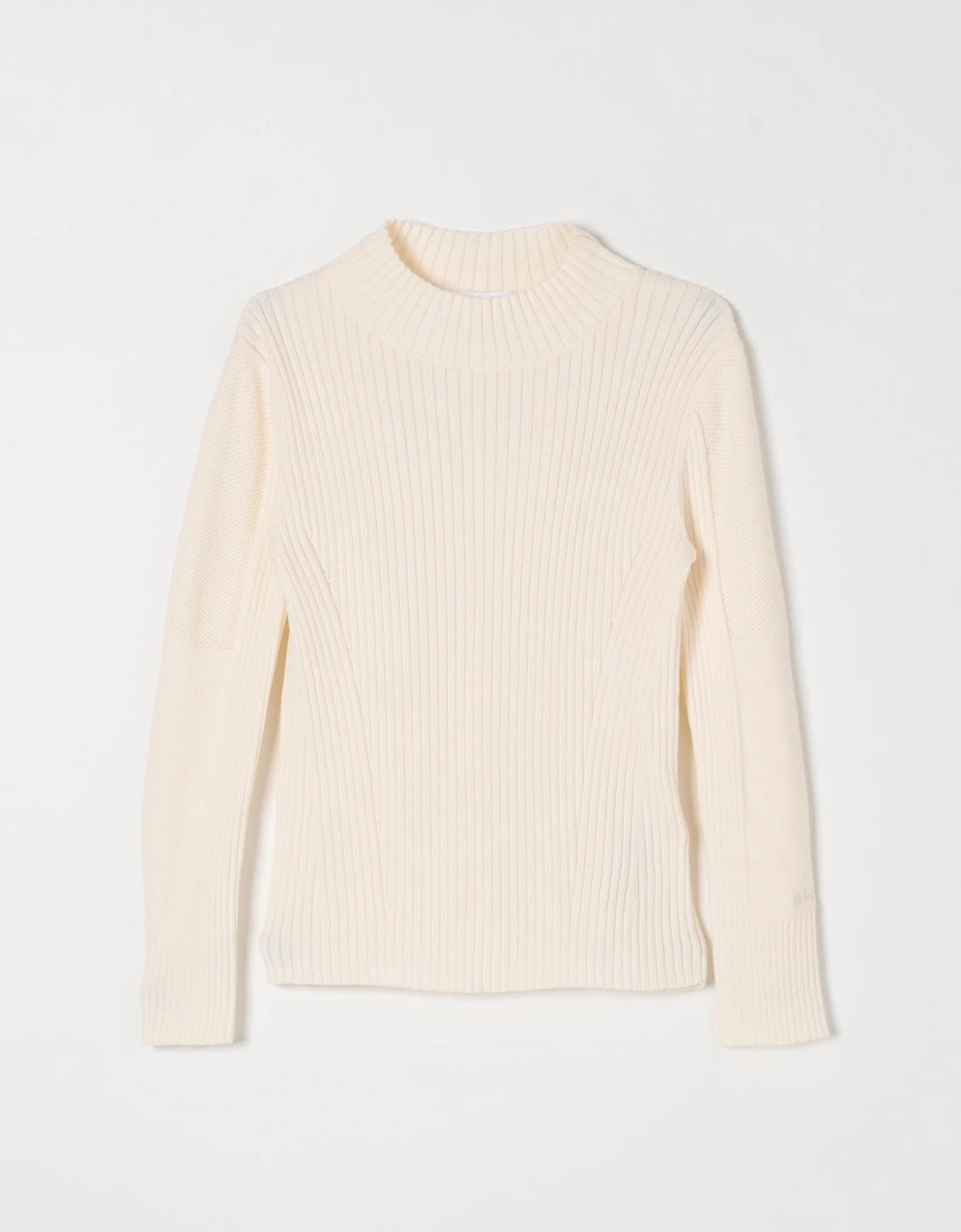 Ribbed Knit Mock Neck Sweater, 4 of 3