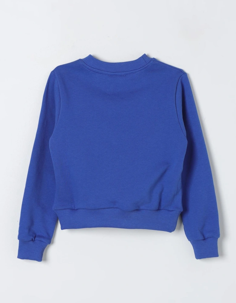 Kids Pullover Sweatshirt Logo Patch