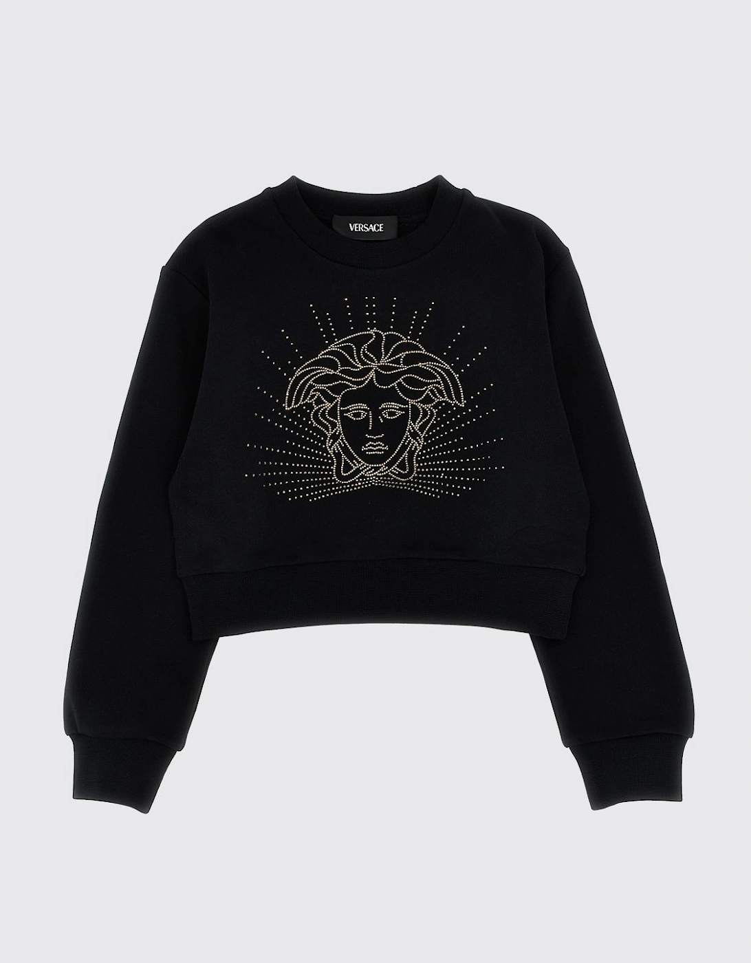 Medusa Head Crop Sweatshirt, 4 of 3
