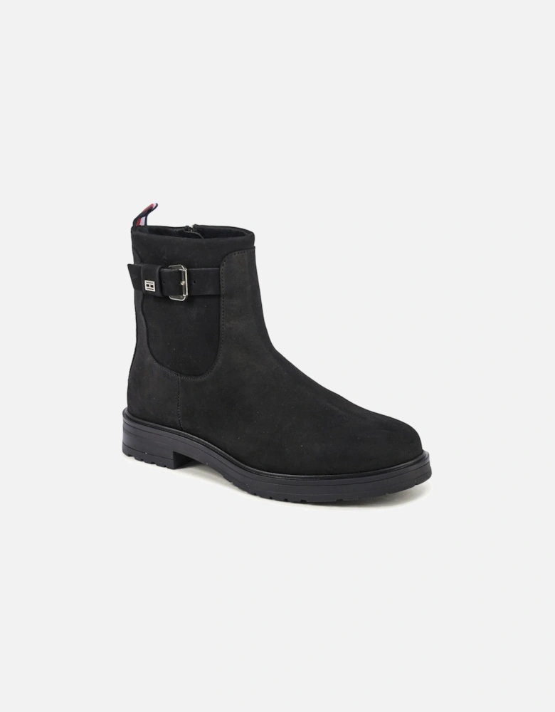 Ankle Boots Buckle Detail