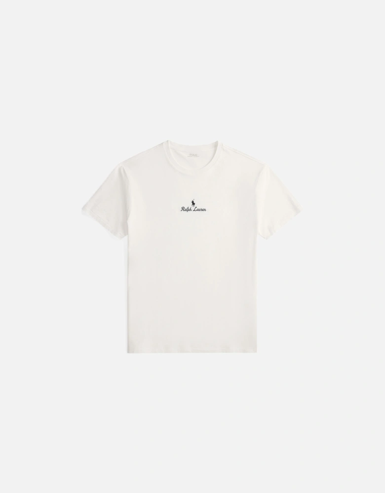 Ralph Lauren Classic Fit Logo Jersey T-Shirt - white