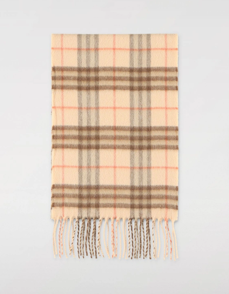 Cashmere Scarf Plaid Fringed