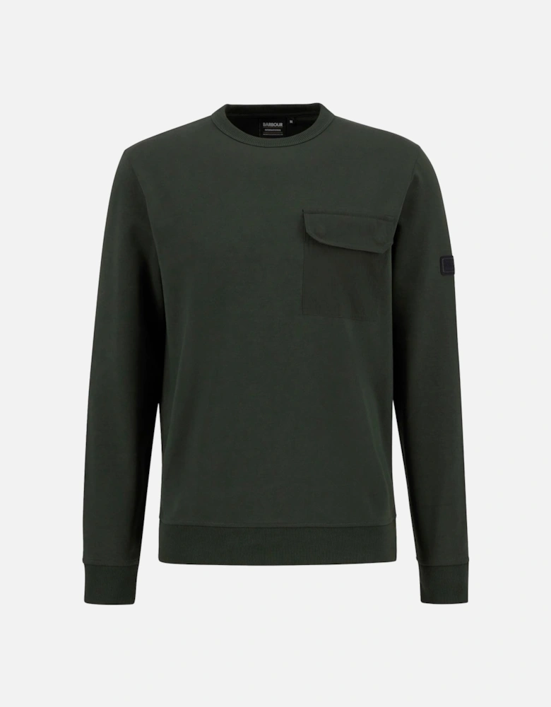 Ilford Interlock Crew Neck Sweatshirt Sage