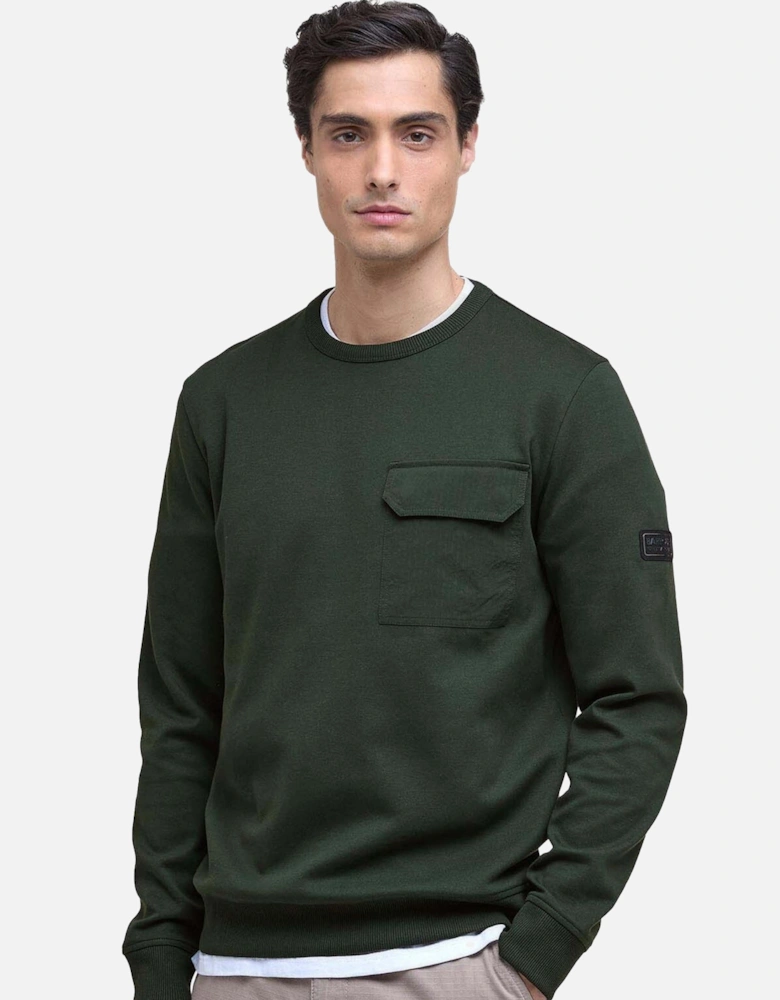 Ilford Interlock Crew Neck Sweatshirt Sage