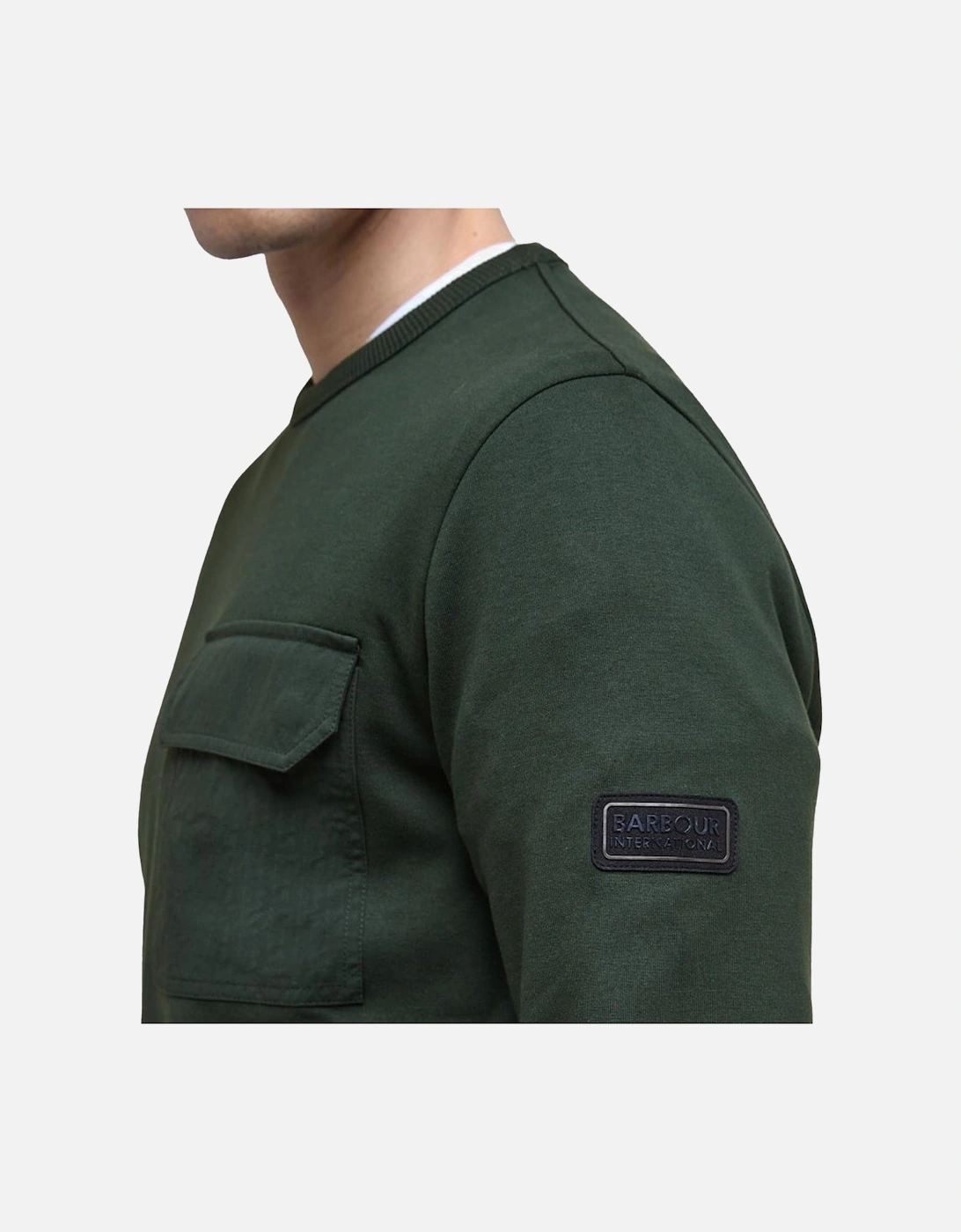 Ilford Interlock Crew Neck Sweatshirt Sage
