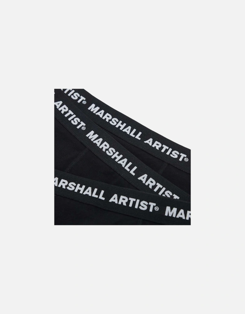 3 Pack Boxer Shorts Black