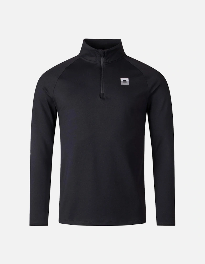 Dynamic Pro Quarter Zip Track Top Black