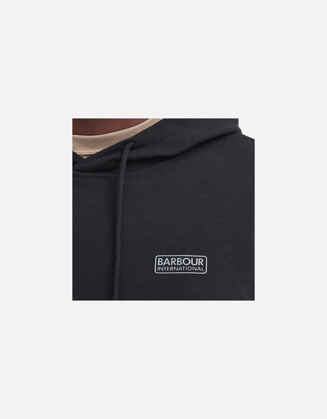 Small Logo Hoodie Black/Pewter