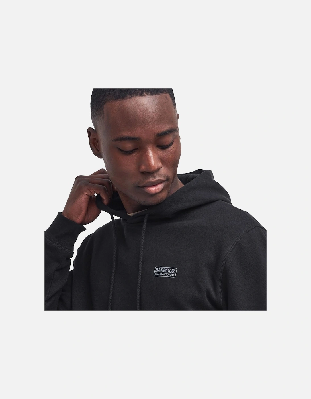 Small Logo Hoodie Black/Pewter