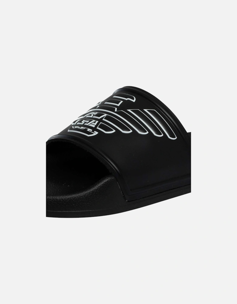 Eagle Slides Black/White