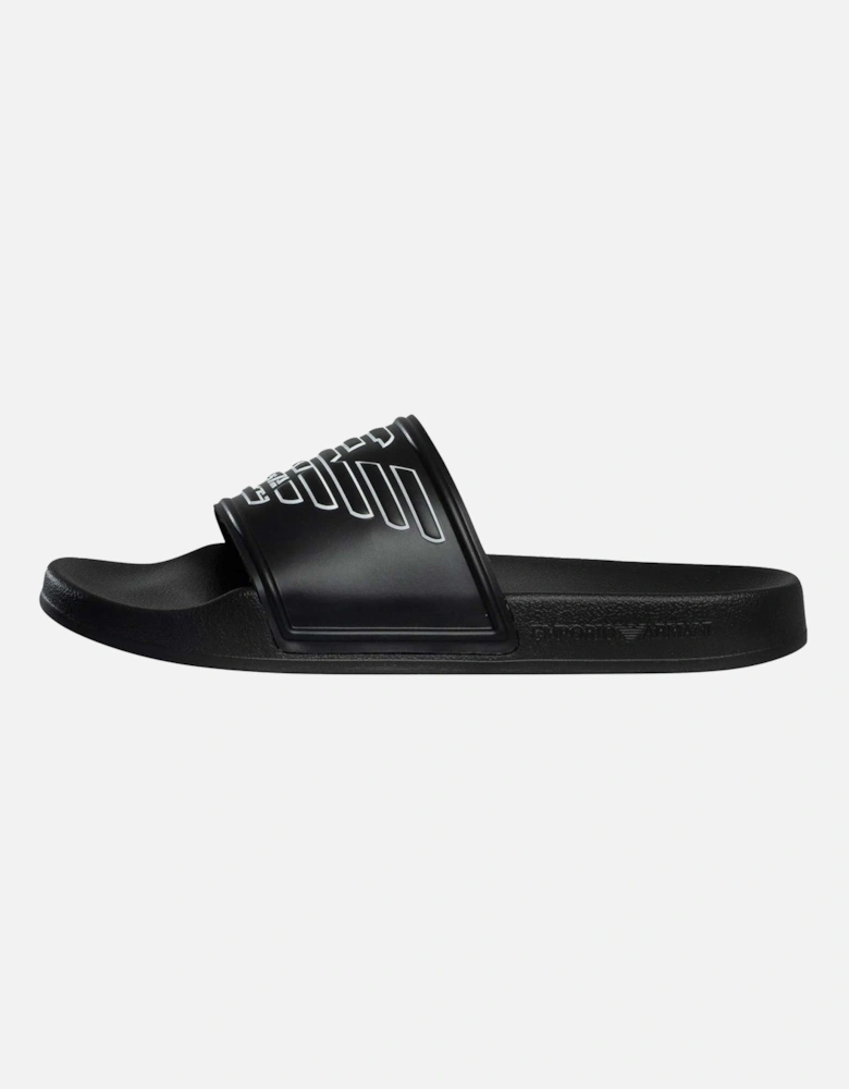 Eagle Slides Black/White