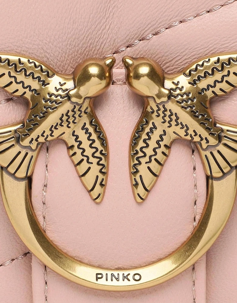 Love Birds Mini Quilted Bag