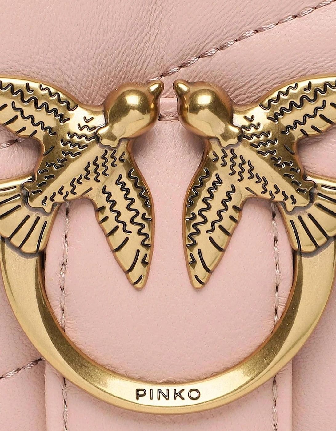 Love Birds Mini Quilted Bag