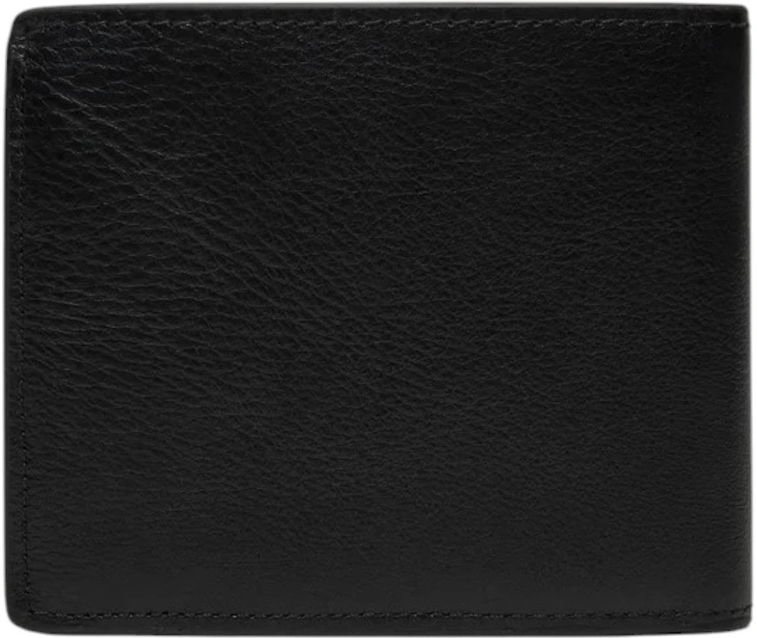 Leather Wallet Tricolor Stripe